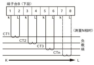如使用改進型，還可利用第四個CT測量N相。